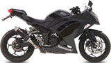 Auspuffendstück Mit Geräuschzulassung Gp Stahl Schwarz - Mivv Kompatibel Mit Kawasaki Z 300 (2015-2016)