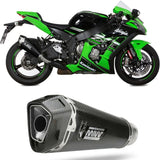 Auspuffendstück Mit Geräuschzulassung Delta Race Carbon Carbon - Mivv Kompatibel Mit Kawasaki Zx 10R - Rr - Se (2016-2024)