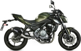 Komplette Abgasanlage Mit Katalysator Und Geräuschzulassung Gppro Carbon - Mivv Kompatibel Mit Kawasaki Z 650 (2017-2023)