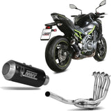Komplette Auspuffanlage Ohne Katalysator Und Mit Geräuschzulassung Mk3 Carbon - Mivv Kompatibel Mit Kawasaki Z 900 (2017-2019)