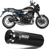 Auspuffendstück Mit Geräuschzulassung Hr-1 Stahl Schwarz - Mivv Kompatibel Mit Kawasaki Z 900 Rs (2018-2024)