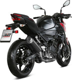 Auspuffendstück Mit Geräuschzulassung Gppro Stahl Schwarz - Mivv Kompatibel Mit Kawasaki Ninja 400 (2018-2020)