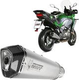 Auspuffendstück Mit Geräuschzulassung Delta Race Edelstahl Carbon - Mivv Kompatibel Mit Kawasaki Versys 1000 (2019-2024)