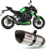 Auspuffendstück Mit Geräuschzulassung Suono Edelstahl Carbon - Mivv Kompatibel Mit Kawasaki Z 900 (2020-2024)