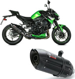 Auspuffendstück Mit Geräuschzulassung Suono Stahl Schwarz Carbon - Mivv Kompatibel Mit Kawasaki Z 900 (2020-2024)