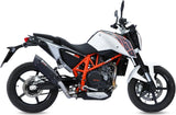 Auspuffendstück Mit Geräuschzulassung Suono Stahl Schwarz Carbon - Mivv Kompatibel Mit Ktm 690 Duke (2012-2018)