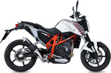 Auspuffendstück Mit Geräuschzulassung Gp Stahl Schwarz - Mivv Kompatibel Mit Ktm 690 Duke (2012-2018)