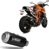 Auspuffendstück Mit Geräuschzulassung Mk3 Stahl Schwarz - Mivv Kompatibel Mit Ktm Duke 1290 (2014-2019)