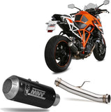 Auspuffendstück Ohne Katalysator Und Mit Geräuschzulassung Mk3 Carbon - Mivv Kompatibel Mit Ktm Duke 1290 (2014-2019)