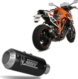 Auspuffendstück Mit Geräuschzulassung Mk3 Carbon - Mivv Kompatibel Mit Ktm Duke 1290 (2014-2019)