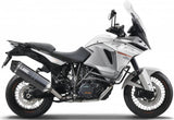 Auspuffendstück Mit Geräuschzulassung Speed Edge Stahl Schwarz Carbon - Mivv Kompatibel Mit Ktm 1290 Adventure (2015-2020)