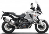 Auspuffendstück Mit Geräuschzulassung Speed Edge Edelstahl Carbon - Mivv Kompatibel Mit Ktm 1050 Adventure (2015-2016)