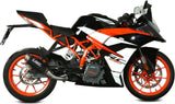 Exhaust Tip With Noise Certification Gppro Carbon - Mivv Compatible With Ktm Rc 390 (2017-2020)
