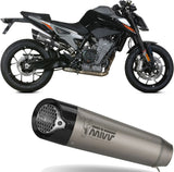 Auspuffendstück Mit Geräuschzulassung X-M5 Titan Carbon - Mivv Kompatibel Mit Ktm 790 Duke (2018-2020)