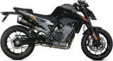 Auspuffendstück Mit Geräuschzulassung Delta Race Stahl Schwarz Carbon - Mivv Kompatibel Mit Ktm 790 Duke (2018-2020)