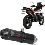 Auspuffendstück Mit Geräuschzulassung Oval Carbon Carbon - Mivv Kompatibel Mit Ktm 790 Adventure (2019-2020)