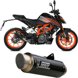Auspuffendstück Mit Geräuschzulassung Gppro Carbon - Mivv Kompatibel Mit Ktm 125 Duke (2021-2023)