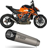 Auspuffendstück Mit Geräuschzulassung X-M5 Titan Carbon - Mivv Kompatibel Mit Ktm Duke 1290 (2020-2024)