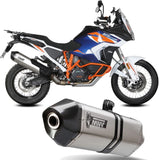 Auspuffendstück Mit Geräuschzulassung Speed Edge Titan Carbon - Mivv Kompatibel Mit Ktm 1290 Super Adventure - R - S - T (2021-2024)
