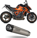 Doppelauspuffanlage Mit Geräuschzulassung X-M5 Titan Carbon - Mivv Kompatibel Mit Ktm Duke 1290 (2020-2024)