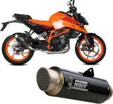 Auspuffendstück Mit Geräuschzulassung Gppro Carbon - Mivv Kompatibel Mit Ktm 125 Duke (2024)