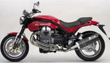 Katalysiertes Auspuffendstück Mit Geräuschzulassung Oval Carbon Carbon - Mivv Kompatibel Mit Moto Guzzi Griso 1200 (2007-2016)