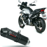 Auspuffendstück Mit Geräuschzulassung Oval Carbon Carbon - Mivv Kompatibel Mit Moto Guzzi V85 Tt (2019-2024)