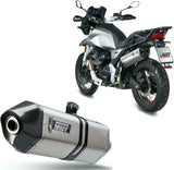 Auspuffendstück Mit Geräuschzulassung Speed Edge Edelstahl Carbon - Mivv Kompatibel Mit Moto Guzzi V85 Tt (2019-2024)