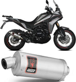 Auspuffendstück Mit Geräuschzulassung Dakar Edelstahl - Mivv Kompatibel Mit Moto Morini X-Cape 649 (2021-2024)