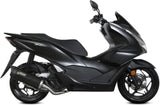 Komplette Abgasanlage Mit Katalysator Und Geräuschzulassung Mover Stahl Schwarz - Mivv Kompatibel Mit Honda Pcx 125 (2021-2024)
