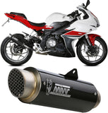 Auspuffendstück Mit Geräuschzulassung Gppro Carbon - Mivv Kompatibel Mit Benelli Bn 302 R (2017-2020)