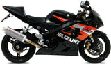 Auspuffendstück Mit Geräuschzulassung Oval Titan - Mivv Kompatibel Mit Suzuki Gsx-R 1000 (2003-2004)