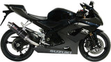 Auspuffendstück Mit Geräuschzulassung Gp Carbon - Mivv Kompatibel Mit Suzuki Gsx-R 1000 (2005-2006)