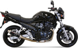 Auspuffendstück Mit Geräuschzulassung Gp Stahl Schwarz - Mivv Kompatibel Mit Suzuki Gsf 650 Bandit (2005-2006)
