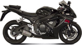 Katalysiertes Auspuffendstück Mit Geräuschzulassung Suono Edelstahl Carbon - Mivv Kompatibel Mit Suzuki Gsx-R 600 (2006-2007)