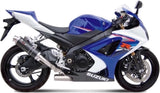 Doppelauspuffanlage Ohne Katalysator Mit Geräuschzulassung Gp Carbon - Mivv Kompatibel Mit Suzuki Gsx-R 1000 (2007-2008)