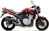 Auspuffendstück Mit Geräuschzulassung Suono Stahl Schwarz Carbon - Mivv Kompatibel Mit Suzuki Gsx 650 F (2008-2015)