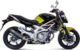 Auspuffendstück Mit Geräuschzulassung Oval Carbon Carbon - Mivv Kompatibel Mit Suzuki Gladius (2009-2015)