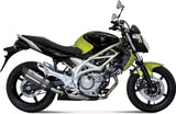 Auspuffendstück Mit Geräuschzulassung Suono Edelstahl Carbon - Mivv Kompatibel Mit Suzuki Gladius (2009-2015)