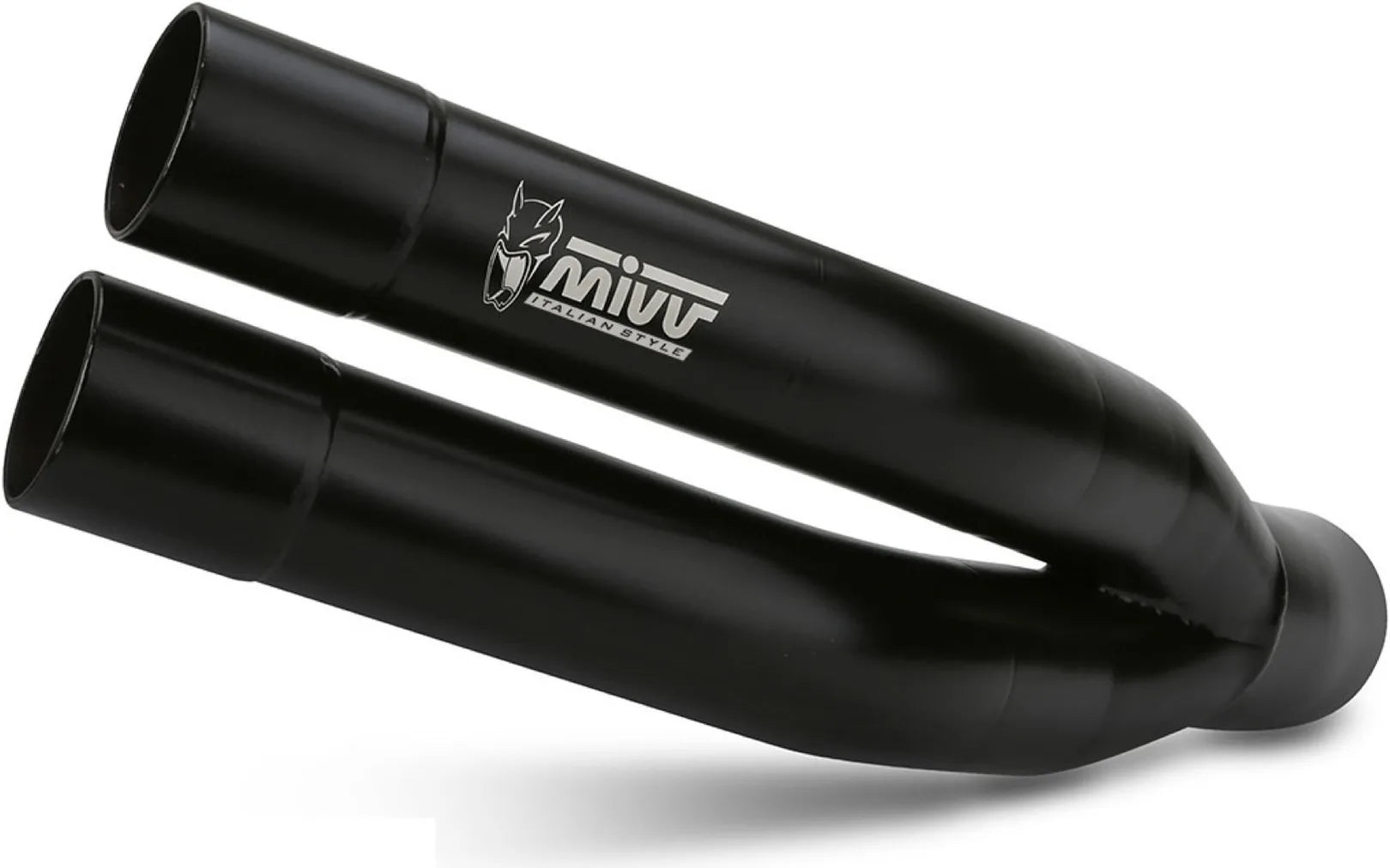Auspuffendstück Mit Geräuschzulassung Double Gun Stahl Schwarz - Mivv Kompatibel Mit Suzuki Gladius (2009-2015)