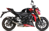 Exhaust Tip With Noise Certification Gp Carbon - Mivv Compatible With Suzuki Gsx-S 1000 (2015-2020)
