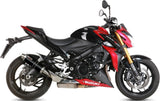 Auspuffendstück Mit Geräuschzulassung Gp Stahl Schwarz - Mivv Kompatibel Mit Suzuki Gsx-S 1000 (2015-2020)
