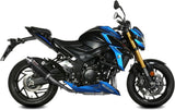 Exhaust Tip With Noise Certification Gp Carbon - Mivv Compatible With Suzuki Gsx-S 750 (2017-2020)