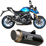 Exhaust Tip With Noise Certification Gppro Carbon - Mivv Compatible With Suzuki Gsx-S 950 (2021-2023)
