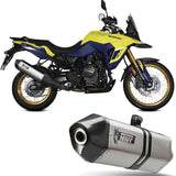 Auspuffendstück Mit Geräuschzulassung Speed Edge Edelstahl Carbon - Mivv Kompatibel Mit Suzuki V-Strom 800 De (2023-2024)