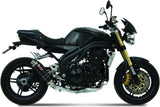 Non-Catalytic Exhaust Tip With Sound Certification Gp Carbon - Mivv Compatible With Triumph Speed Triple (2005-2006)