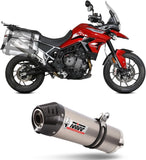 Auspuffendstück Mit Geräuschzulassung Oval Titan - Mivv Kompatibel Mit Triumph Tiger 900 - Gt - Pro (2021-2024)
