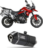 Auspuffendstück Mit Geräuschzulassung Speed Edge Stahl Schwarz Carbon - Mivv Kompatibel Mit Triumph Tiger 900 - Gt - Pro (2021-2024)