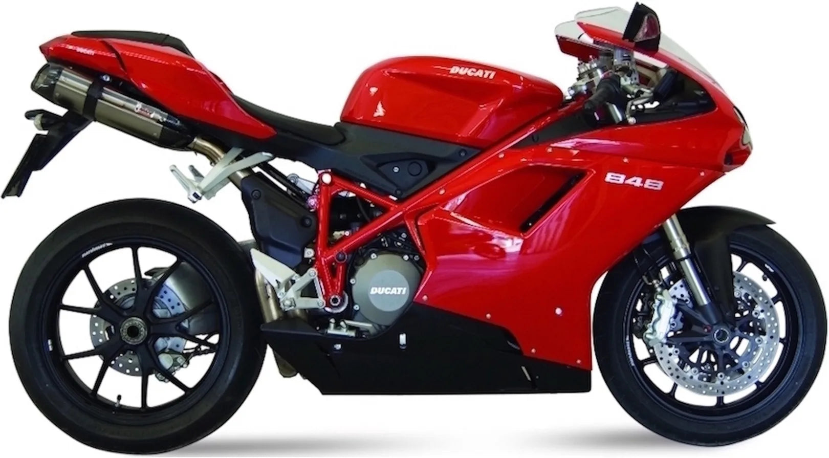 Doppelauspuffanlage Mit Katalysator Und Geräuschzulassung Suono Edelstahl Carbon - Mivv Kompatibel Mit Ducati 1198 (2009-2012)