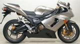 Auspuffendstück Mit Geräuschzulassung Oval Edelstahl - Mivv Kompatibel Mit Kawasaki Zx 6R 636 (2005-2006)